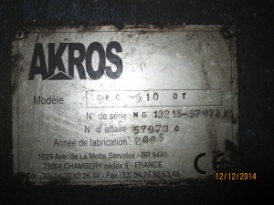 Пресс-ножницы AKROS модели CIC 610 DT (28)