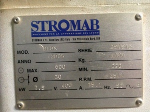 чашкозарезной (чашкорезный) станок STROMAB BLOX