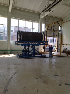 Ротоформовочное оборудование для изготовления объёмных изделии из полимеров