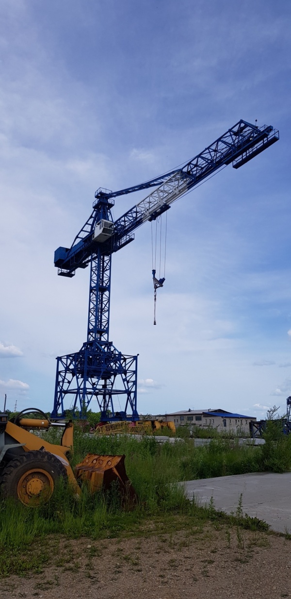 Кран башенный КБГС-450 купить Б/У в Благовещенске (Амурская обл.) по ...