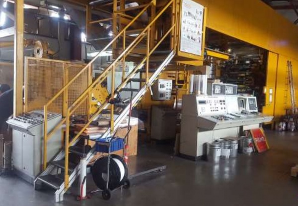 Флексографическая машина с центральным цилиндром Fischer & Krecke GmbH & Co