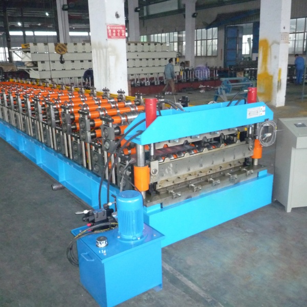 Оборудование для производства профнастила H114 в Китае