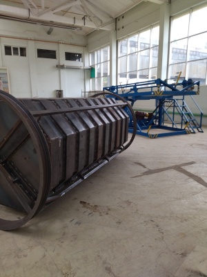 Ротоформовочное оборудование для изготовления объёмных изделии из полимеров