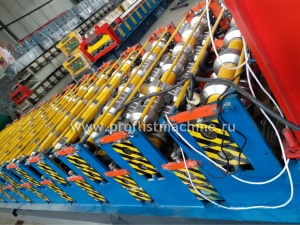 Двухъярусное оборудование для производства профнастила из Китая