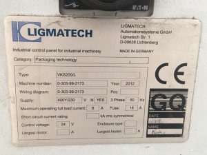 Станок для резки и рилевки гофрокартона LIGMATECH (PACKSIZE) VKS200/L