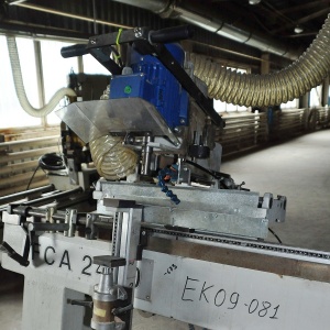 Сверлильно-пазовальный станок Stromab FCA-2400 в рабочем состоянии