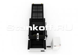 Станок оптоволоконной лазерной резки металла со сменным столом XTC-1530WE/4000 IPG