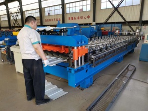 Оборудование для производства металлочерепицы Ruukki Adamante (Адаманте) в Китае