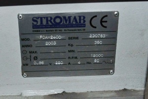 Сверлильно-пазовальный станок Stromab FCA-2400 в рабочем состоянии