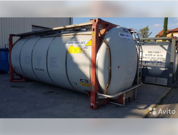 Танк-контейнер 31000 литров с волнорезами