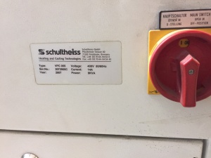 Литейная машина Schultheiss VPC-055