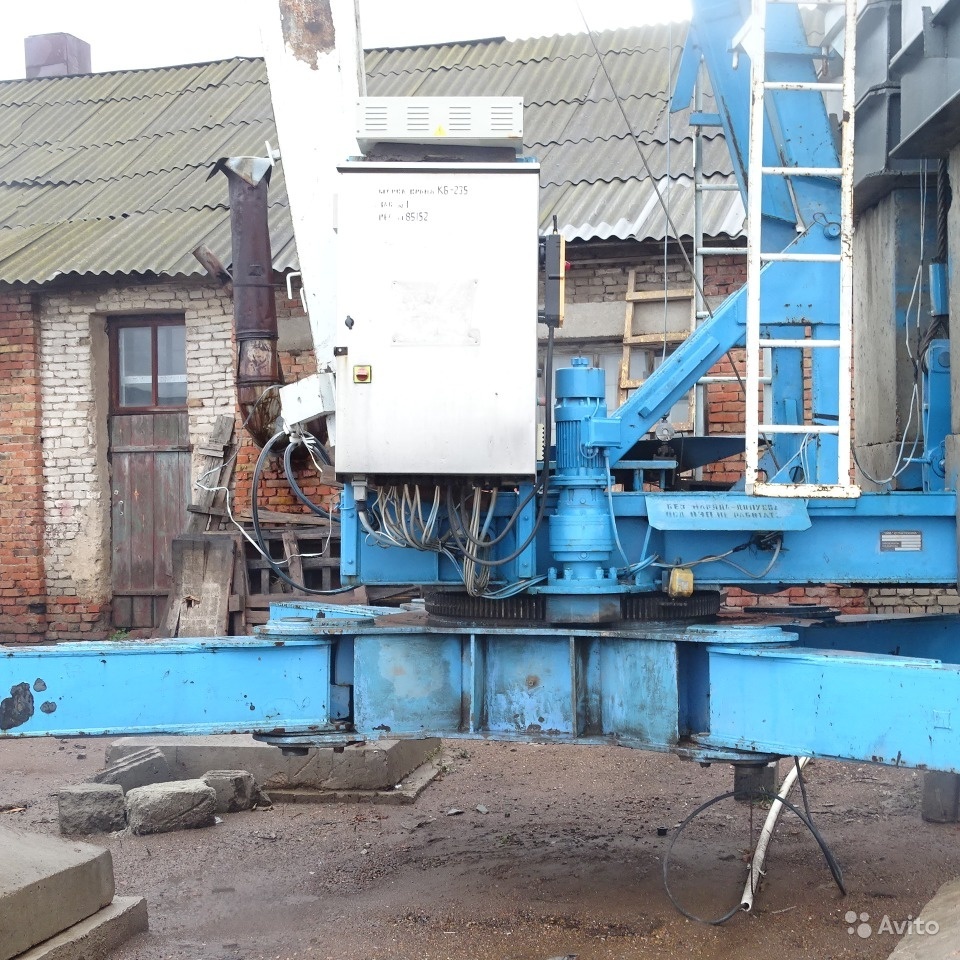 Кран башенный быстромонтируемый КБ235 купить Б/У в Бирске по цене 1 500 ...