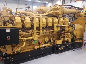 газовый двигатель Caterpillar 3520, 2014 г.,2 Мвт