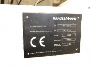 Krauss Maffei KM 150-700 C2 ( 2002) ТПА