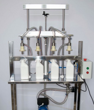 Аппарат розлива универсальный для воды, быт.химии, масла и др