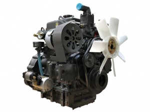 Дизельный трехцилиндровый двигатель KM385BT/YD385
