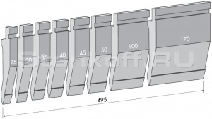 Пуансон для листогиба TOP.175-85-R08-S/FA/R