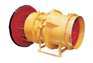 Вентилятор местного проветривания с пневматическим приводом ВМП-6/1
