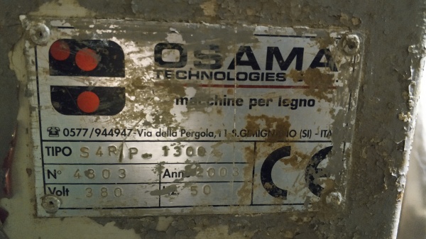 Станок клеенаносящий OSAMA S4RP-1300 2003г