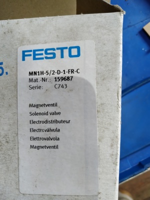 Пневмораспределитель Festo MN1H-5/2-D-1-FR-C