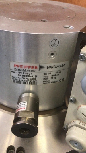 Турбомолекулярный вакуумный насос Pfeiffer Vacuum