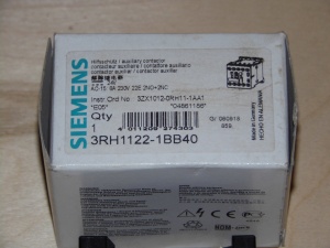 Вспомогательный контактор Siemens SIRIUS 3RH1122-1BB40
