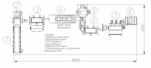 Линия переработки ПЭТ отходов (400кг/ч)