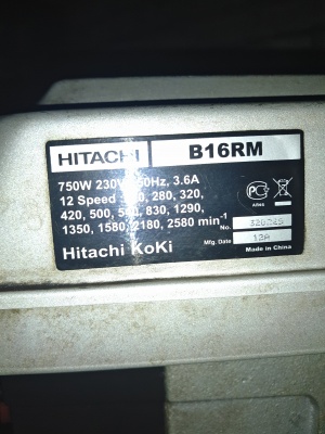 Вертикально-сверлильный станок Hitachi Koki B16RM