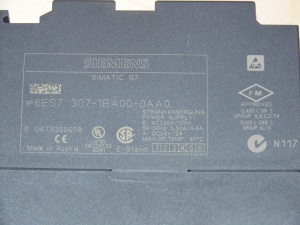 Блок питания стабилизированный Siemens Simatic S7 PS 307 (6ES7 307-1BA00-0AA0)