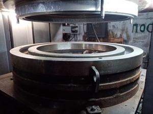 Пресс-формы для полимерпесчанного производства канализационного кольца и конуса