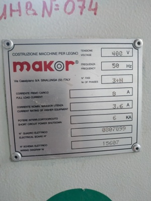 Aвтоматический окрасочный станок Makor Iride-204