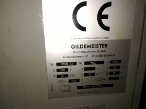 Токарный станок с ЧПУ Gildemeister Twin 32