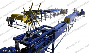 Equipment for the production of composite rebar nidltrusion pultrusion