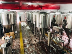 пивоварня из Китая под ключ, производиеностью от 100 л за варку