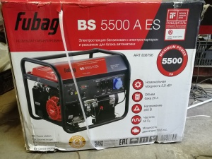 генератор FUBAG BS 550 A ES