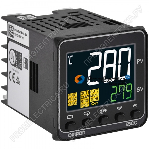 E5CC-RX3D5M-003 Контроллер температуры цифровой серии E5CC Omron