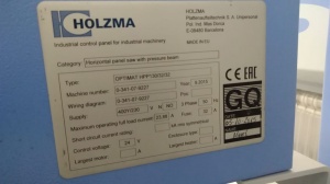 Раскроечный центр с чпу Holzma HPP 130/32/32