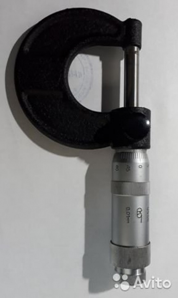 Микрометр гладкий МК 25 0,01 мм