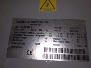 поршневой компрессор Ceccato CSL 500 литров