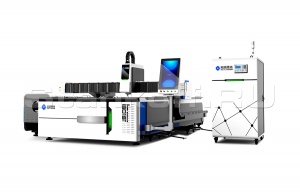 Оптоволоконный лазерный станок для резки листов металла и труб TC-F3015T/3000 IPG