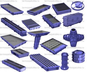 Металлоформы для ЖБИ более 200 наименований