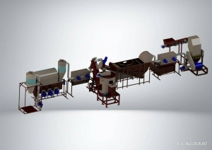 Модифицированный комплекс переработки пэт отходов