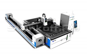 Оптоволоконный лазер для резки металлических листов и труб TC-F3015T/1500 Raycus