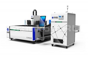 Оптоволоконный лазерный станок по металлу со сменным столом TC-E3015/2000 IPG