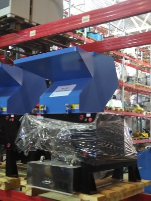 Дробилка для твёрдых пластмасс до 400 кг/ч XFS-600
