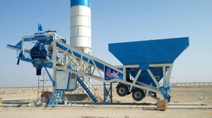 Mobile Concrete Batching Plant PROMAX M100-SNG (100m³/h)