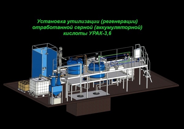 Установка Утилизации Кислоты урак-3,6