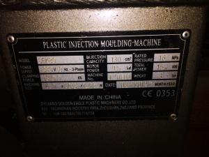 Термопластавтомат GEK (КНР) 80 т. 130 см3. 2012 г