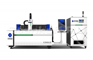 Волоконный лазерный станок по металлу со сменным столом TC-E3015/1500 IPG