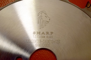 Алмазная пила Sharp для форматно-раскроечных станков